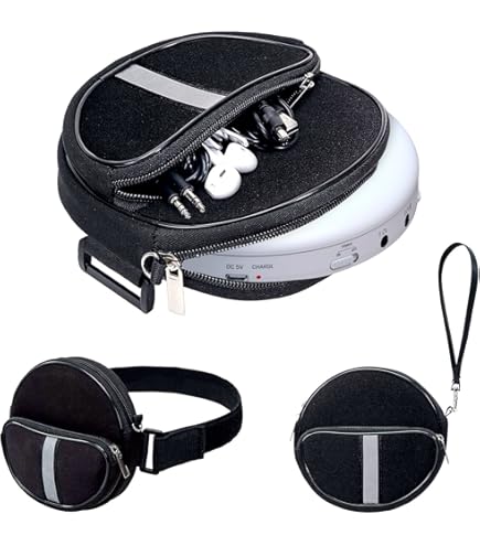 Amazon.co.jp: KLIM Discman ポータブル CD プレーヤー 内蔵バッテリー